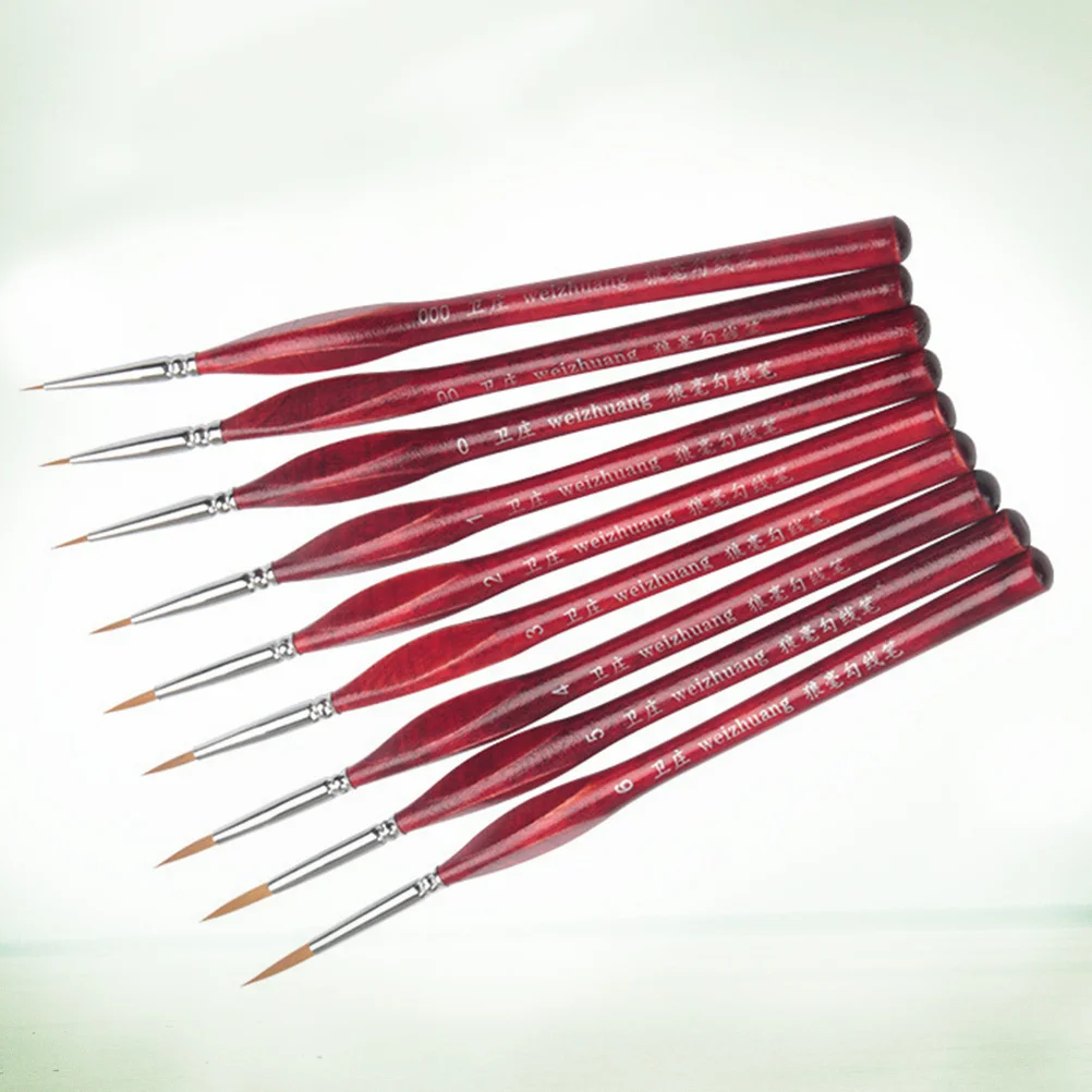 

7Pcs Fine Line Pen Set Sketch Drawing Wood Body Removal Ideal for Sketching Notes Scrapbooking Coloring