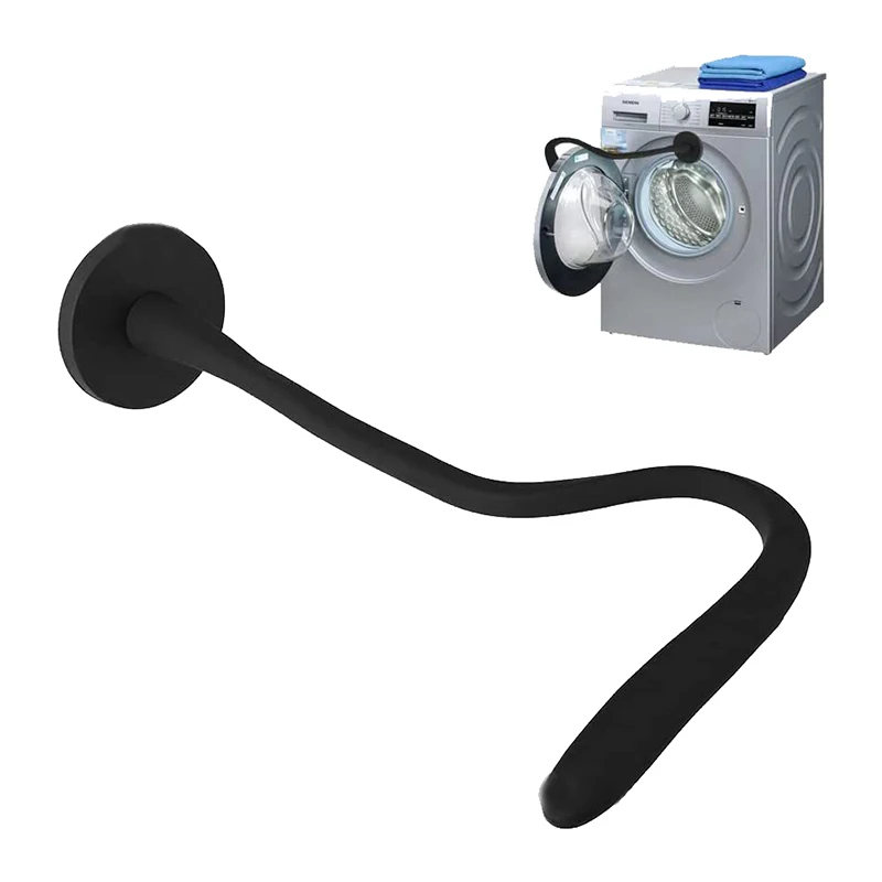 Stabilizzatore di puntello per porta con rondella magnetica per macchine a carico frontale-facile da installare, Design flessibile-adatto alla maggior parte delle rondelle e delle porte della lavanderia per camper