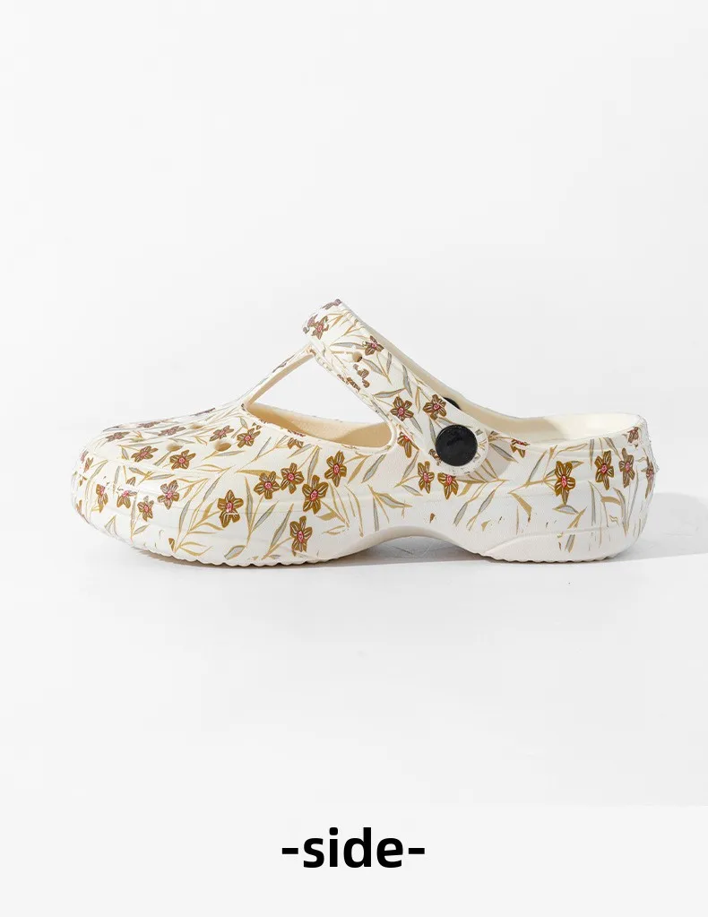 2026 Modische Dicksohlen-Pantoffeln für Damen, Outdoor-Verschleißfeste Freizeitsandalen, Klassische EVA-Schuhe, Wasserdichte Strandschuhe für Damen – Detail 18