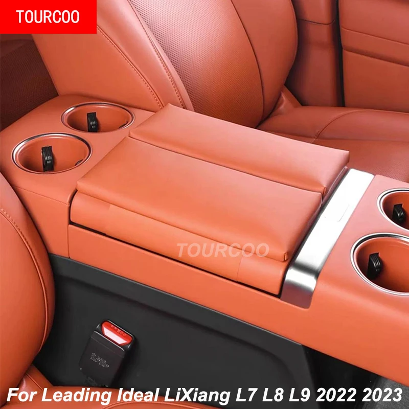 

For Leading Ideal LiXiang L7 L8 L9 2022 2023 Center Console Armrest Box Raised Protective Pad Accessories