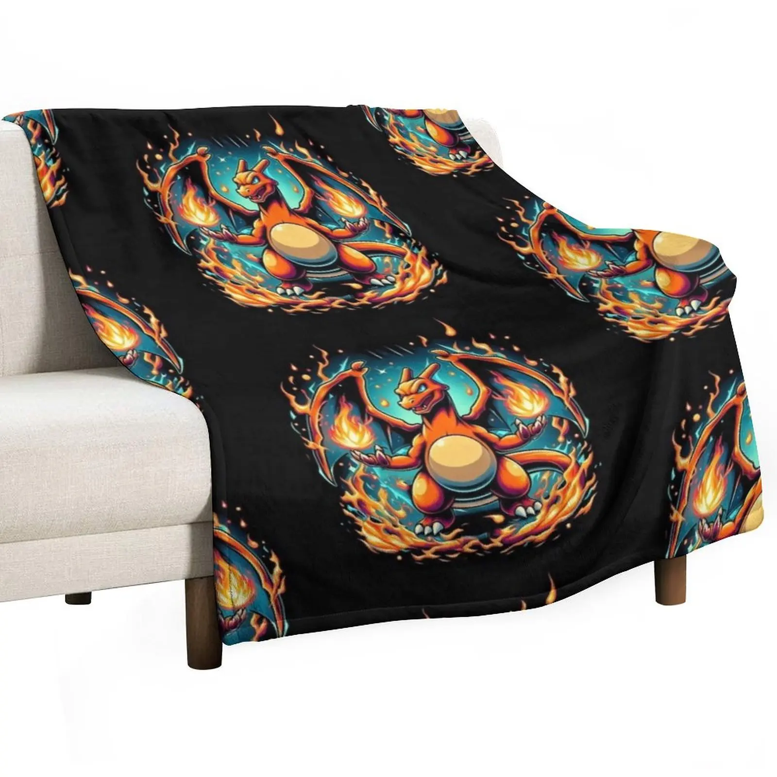

Fire Balls Throw Blanket For Baby Winter beds manga Blankets