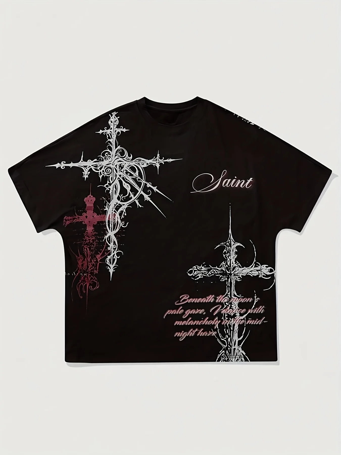 The 2026 summer new men's T-shirt features a casual fashionable comfortable soft and breathable 3D pattern print