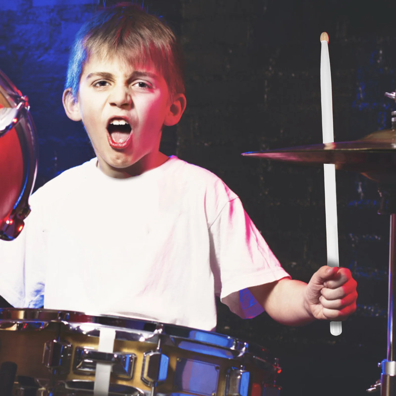 

3Pairs Practical Drum Stick Replacement Durable for Students Beginners Marching Drumstick Drum Practice Sticks