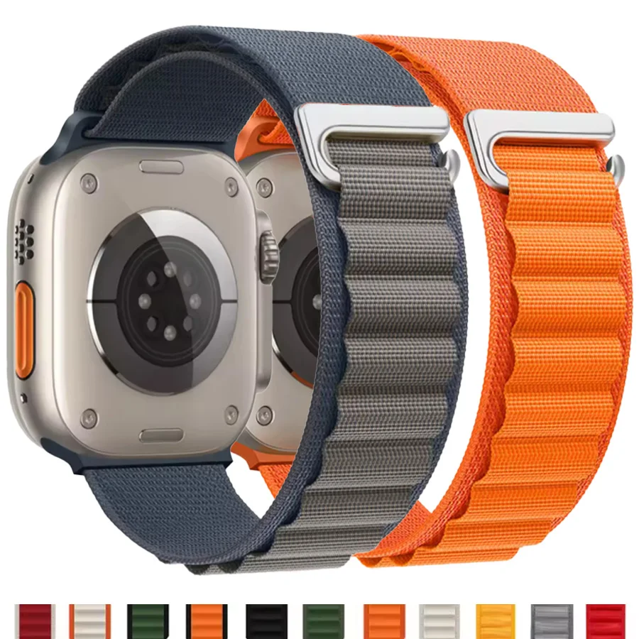 Correa Alpine para Apple Watch Band 45mm 49mm Iwatch Series 10 42mm 46mm 9 8 7 Se Ultra 2 Correa de reloj 44mm 41mm 40mm pulsera