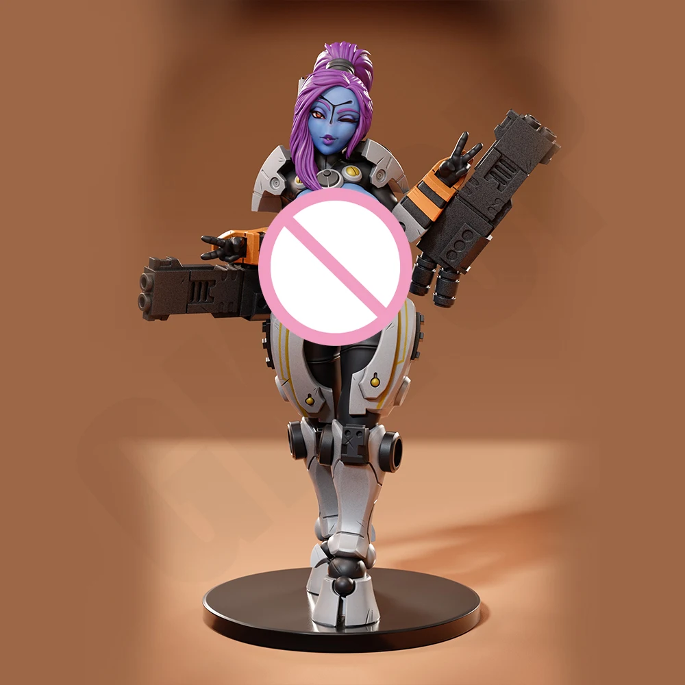 

Greater Good Commander 1/24 Scale Resin Figure Model Kit Diorama Unassembled Unpainted Doll 3D Printing DIY Statue Crafts Toy