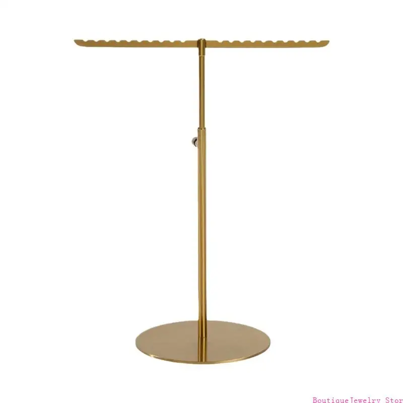 

E1PE Современная металлическая стойка для сережек Металлическая конструкция Регулируемая по высоте витрина для использования в