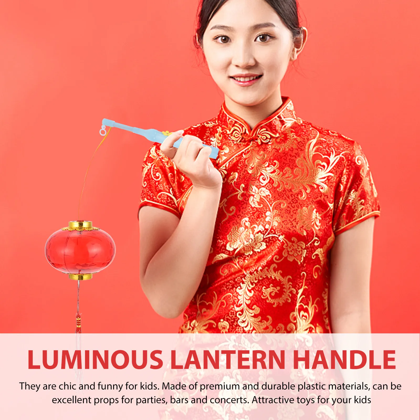 

Набор из 10 светодиодных фонариков-палочек с ручкой, премиум-класса, пластиковые, портативные, для украшения на Новый год, День рождения, праздники, прогулочные