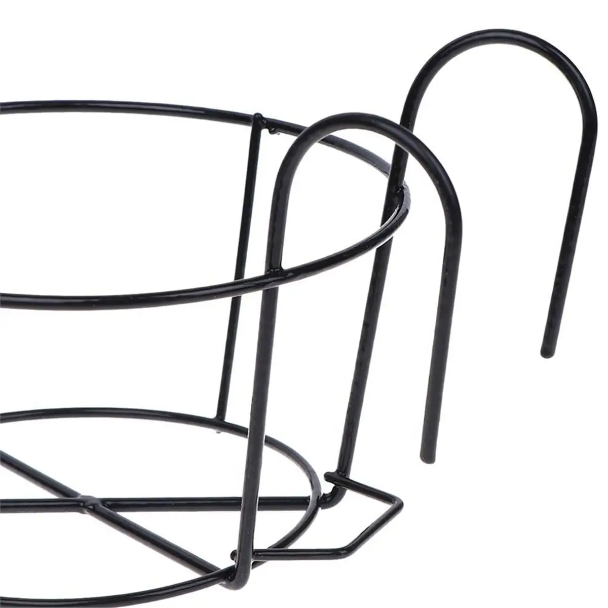 2026 Trend 4 Pack Hanging Planter for Railings Rail Planter Hanging Baskets Flower Pot Holders Iron Plant Racks for Succulents