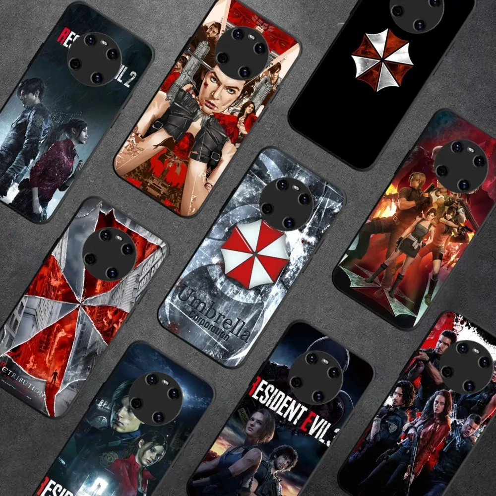 R-Resident Game Evil Phone Case For Samsung A 13 21 30 31 32 51 52 53 70 for Huawei Honor 50 60 70 for OPPO vivo