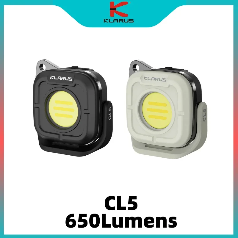 Klarus CL5 650Lumens USB-C Rechargeable Camping Lantern Bulit-in 1200mAh Battery