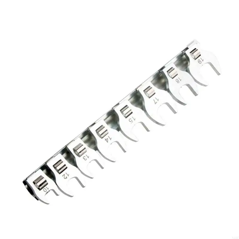 N58c 3/8 inci crowfoot kunci pas spanners pembukaan ujung kepala ratchet ratchet wrenches perbaikan alat tangan