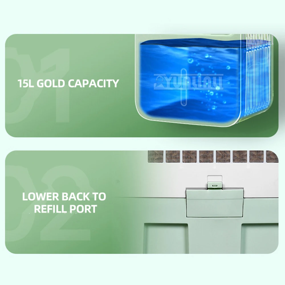 

Household Air Conditioning Fan Mobile Floor Standing Large Fans Ventilateur Portable Ventoinhas Casa