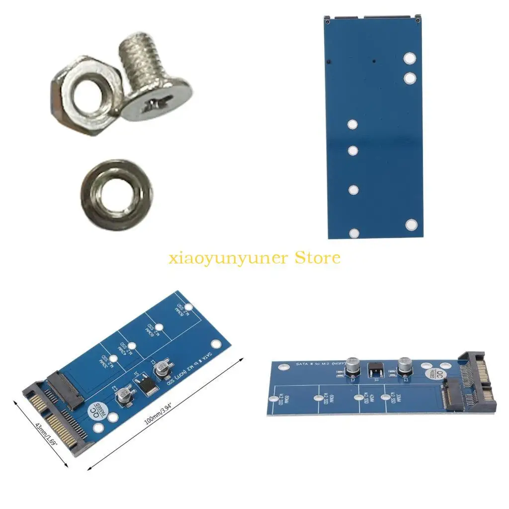 

P9JB для M.2 NGFF SATA3 SSD TO 2,5 "Адаптер PCIE SSD Conturter Card Card для PC Ноутбук Добавить на карту