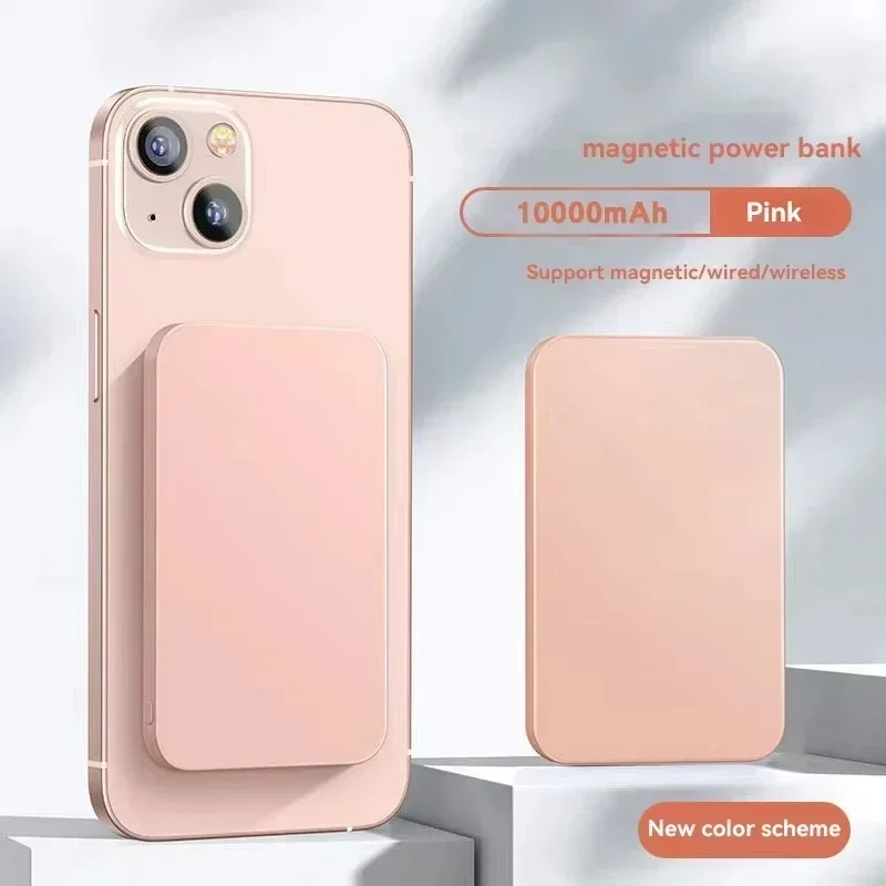 Lenovo Magnetic Power Bank 500000mAh Wireless Charger Super Fast Charging for Magsafe External Battery For iPhone 17/16/15/14 image 3
