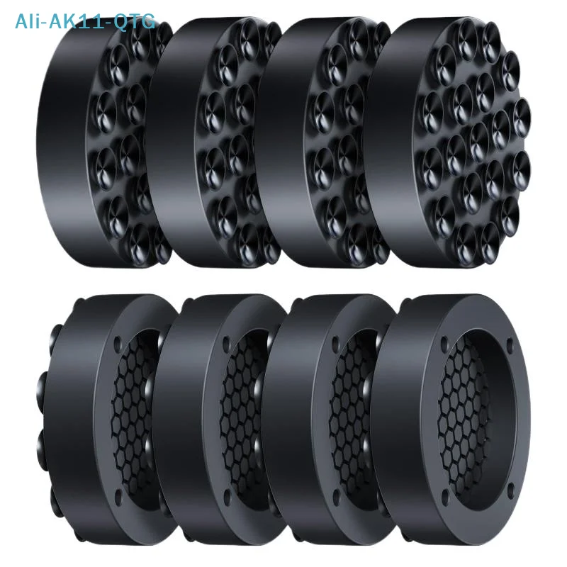 1/4Pcs Washing Machine Rubber Foot Mat New Suctions Universal Anti Vibration Feet Pads Silent Refrigerator Foot Pad Lifting Base