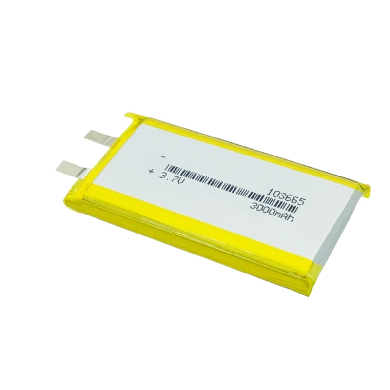 103665 3.7V 3000mAh Rechargeable Li-Po Battery High Safety for Tablet GPS MP5 Player PDA Universal Electronic Device
