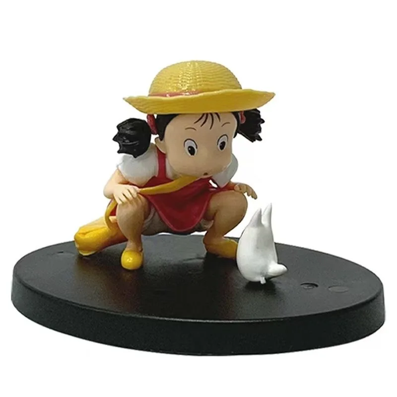 Figur Anime My Neighbor Mei Xiaomei, Boneka Koleksi Lucu dan Imut, Model Dekorasi Meja, Mainan untuk Hadiah Anak