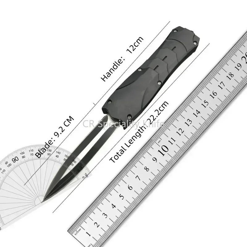 BM Hunting Folding Pocket Knife 3.62\'\' 440C Blade ABS Handle Tactical Combat EDC Knives Survive Defense Tool with Clip Sheath