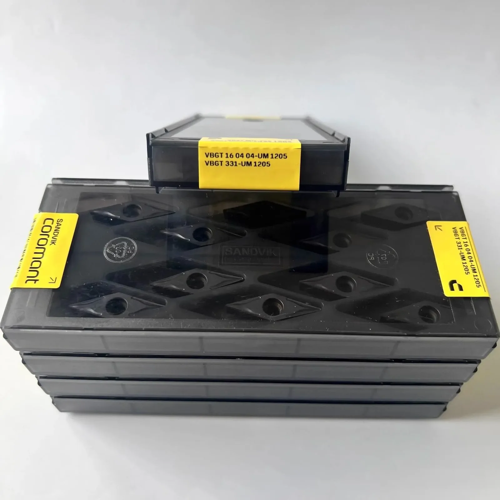 الأصلي SANDVIK / VBGT160404-UM 1205 / سبائك الصلب CNC شفرة 10 قطعة #2