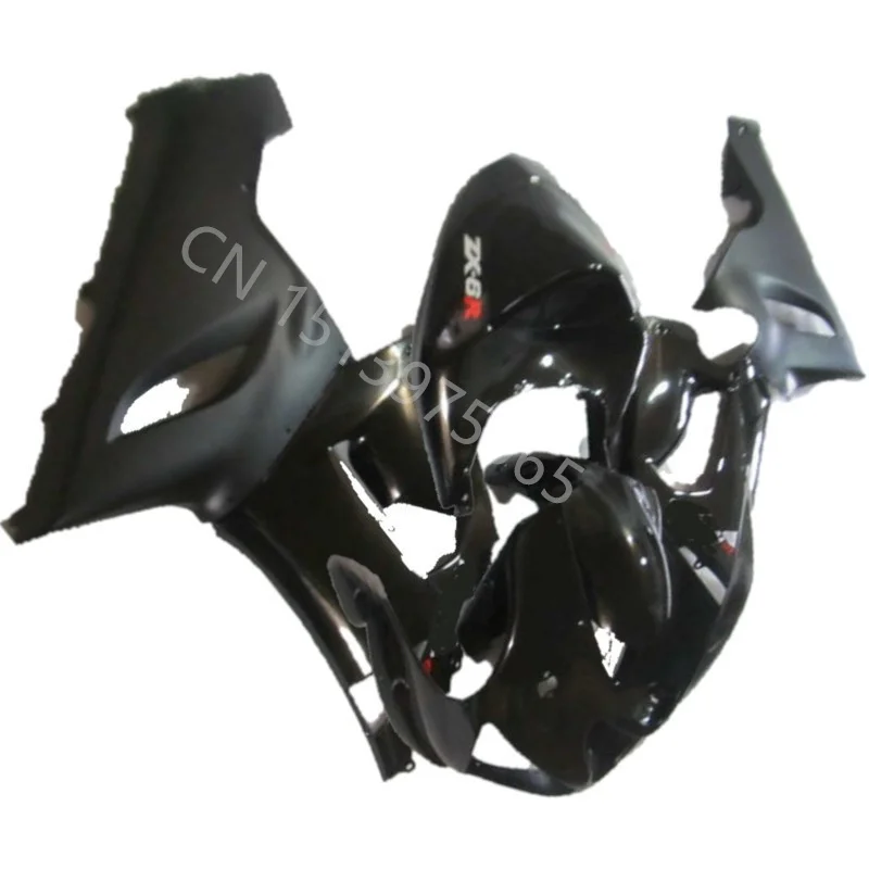 

Fairing fit for Kawasaki Ninja ZX6R 05 -06 ZX6R 2005 -2006 ZX6R 05 06 black Injection molding Motorcycle Fairing set