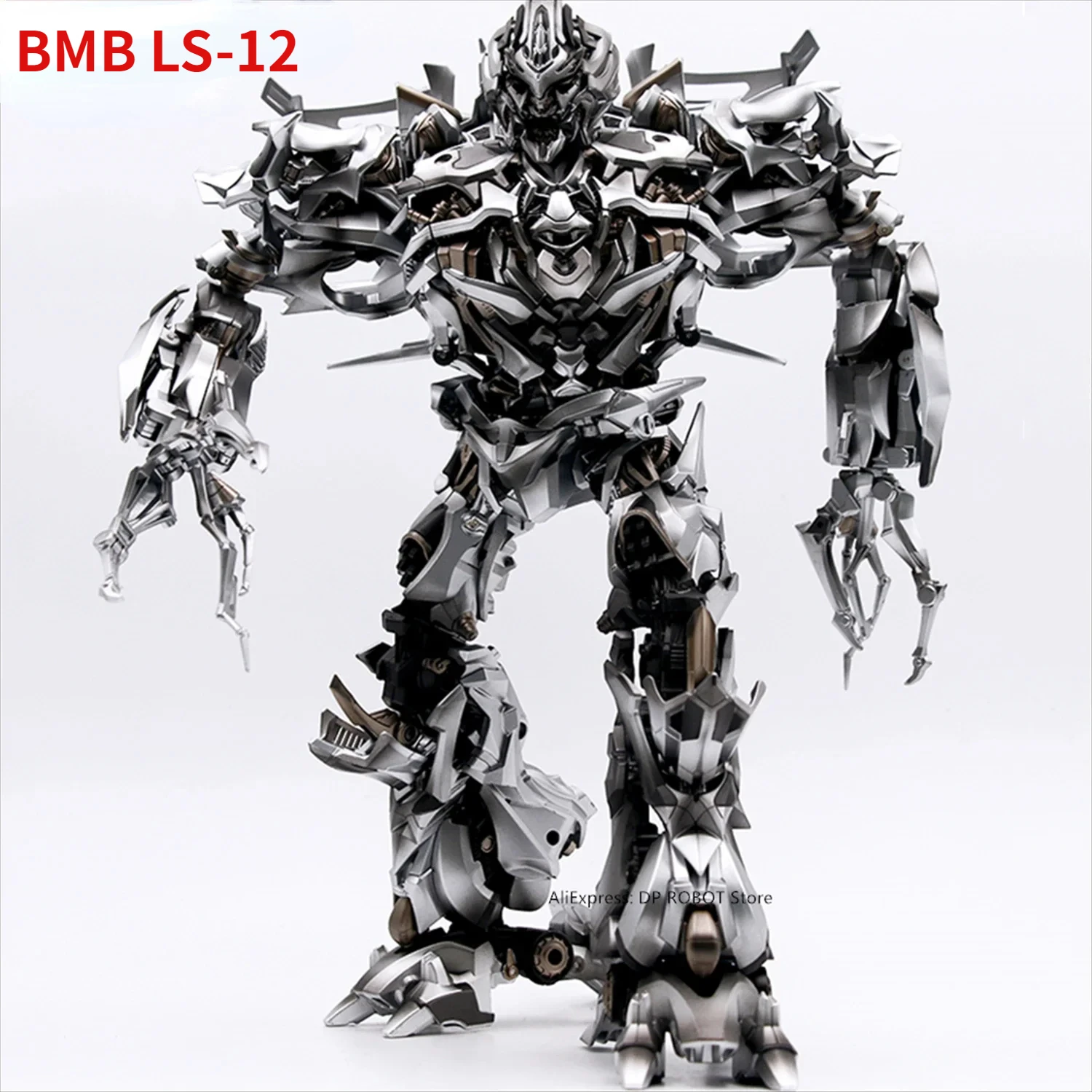 

IN STOCK 2.0Transformation AOYI BMB LS-12 LS12 2.0 MG Tank Megatank METAL 36.8CM Action Figure Robot Toys