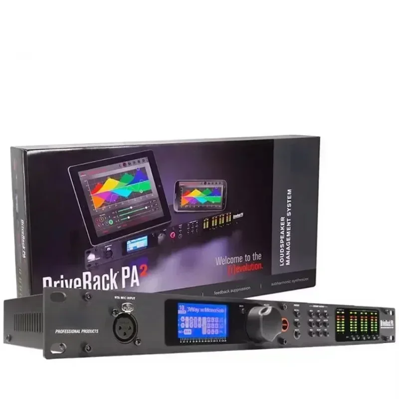 In stock PA2 2 in 6 Out Dbx DriveRack PA2 Processor Audio Digital Audio Processor Audio Effects Processor