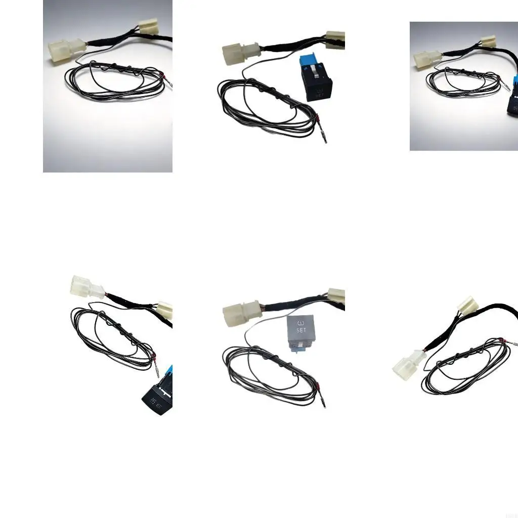 TPMS Reset Switches Panel & Wiring Harness Assembly for Golf Mk6, Sagitar H9EE