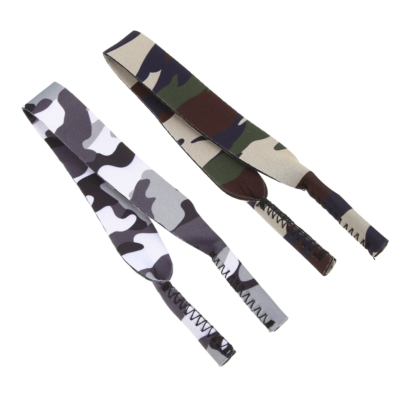 2 PCS Camouflage Glasses Rope Sports Reusable Straps Gauze Mask Accessories Neoprene Style Hanging Ropes Adjustable