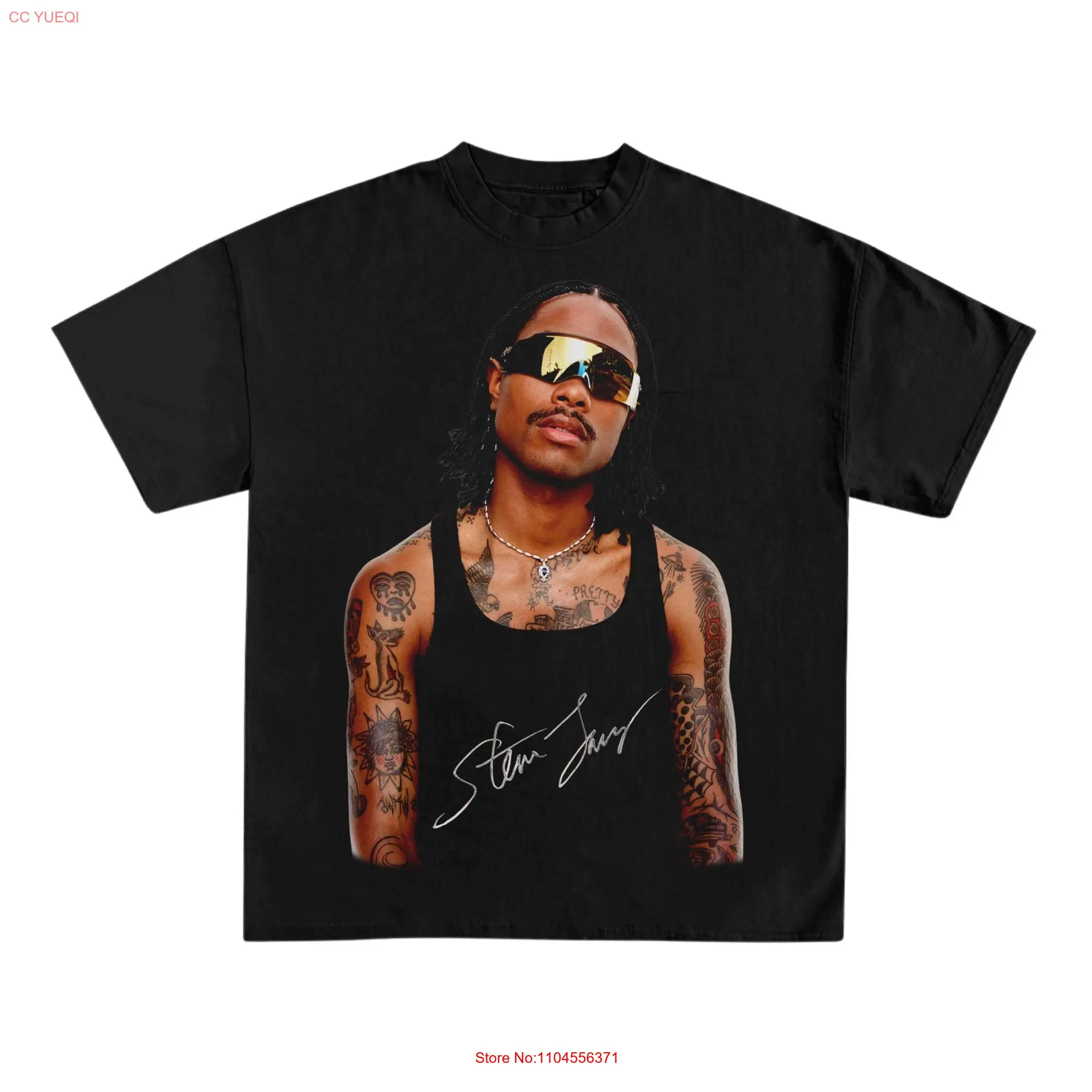 

Футболка Steve Lace merch r b Concert с длинными или короткими рукавами