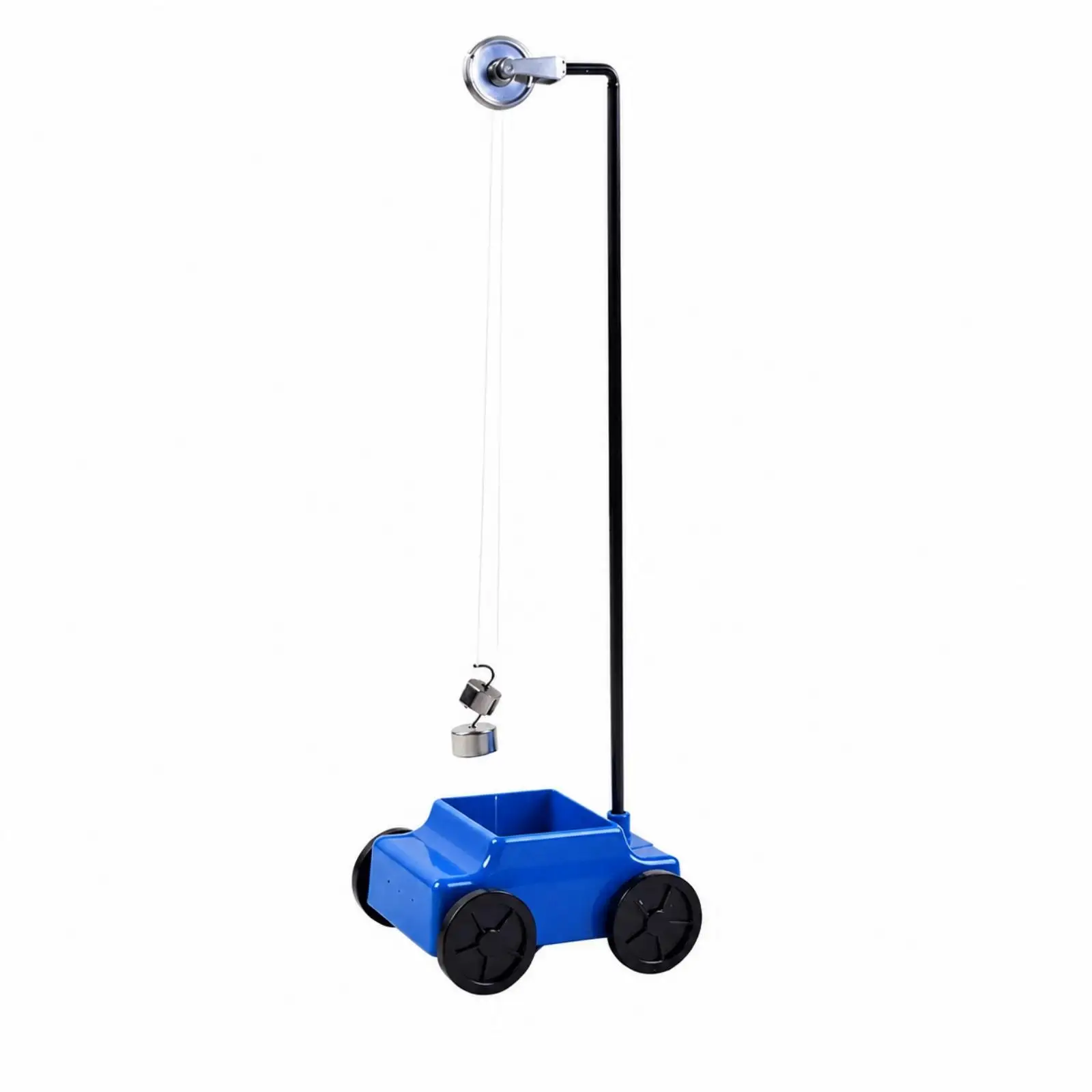 Mechanics Experiment Set Educational Weight Experiment Cart with Pulley and Weights Hands-on for Educational Purposes Teachers,