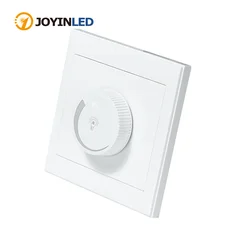 LED Control Dimmer 0 -10V 1-10V LED Light Dimmer Switch AC110V 220V Brightness Easy Adjustable Recessed Installation