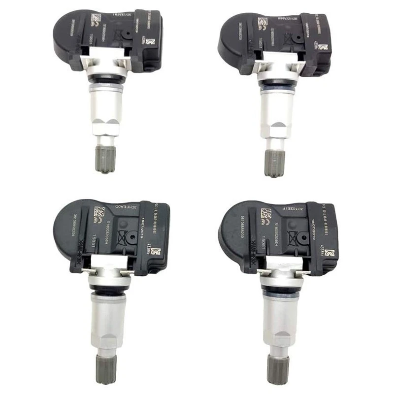 

4 PCS Automatically Recognized Tire Pressure Monitoring System Sensor TPMS For BMW F22 F30 F32 F8X 328I 335I X1 X2 X5 X6 Mini Co