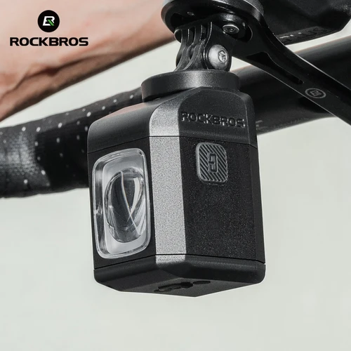 Luz de bicicleta ROCKBROS, faro de bicicleta de línea de corte de 1600LM con pantalla Digital de Control remoto, faro de ciclismo inteligente IPX6