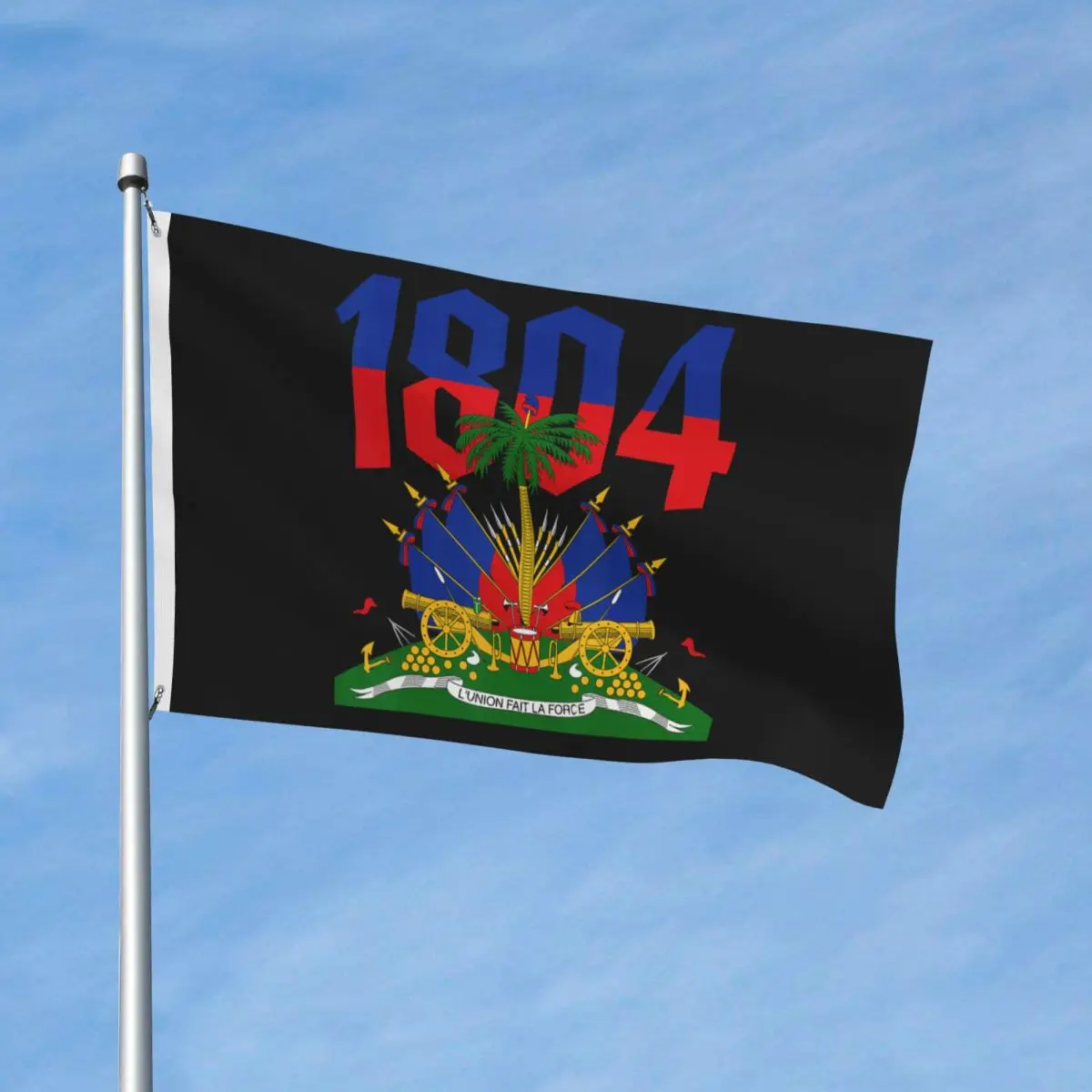 Haitian Revolution 1804 Haiti Flag Independence Day Flag Printed 3x5 ft Flags Hanging Banner For Living Room Dorm Party Decor