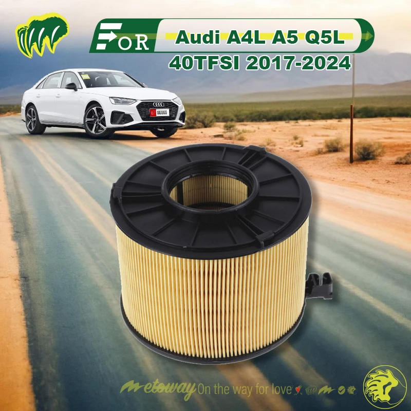 For Audi A4L A5 Q5L 40TFSI 2017-2024 Car Air Filter Auto Climate Control Replace Accessory Replacement Filter