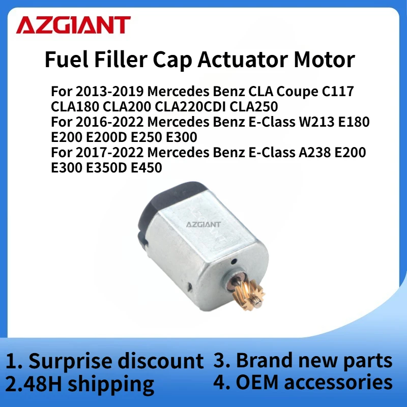 

For Mercedes Benz E-Class A238 E200 E300 E350D E450 2017-2022 Car Fuel Filler Flap Open Lock Release Actuator Core Motor