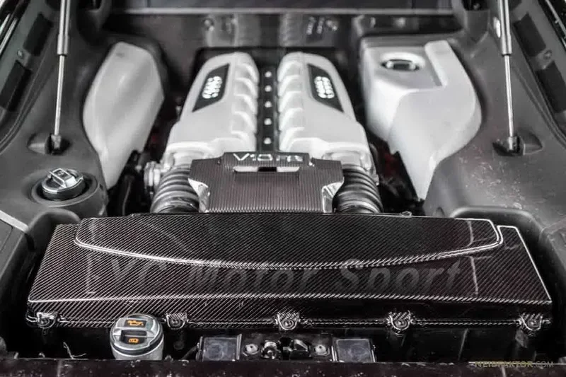 

Car Accessories Dry Carbon Fiber Air Box Cover Fit For For 2008-2013 R8 V8 V10 Coupe & Spyder Air Filter Box Cover