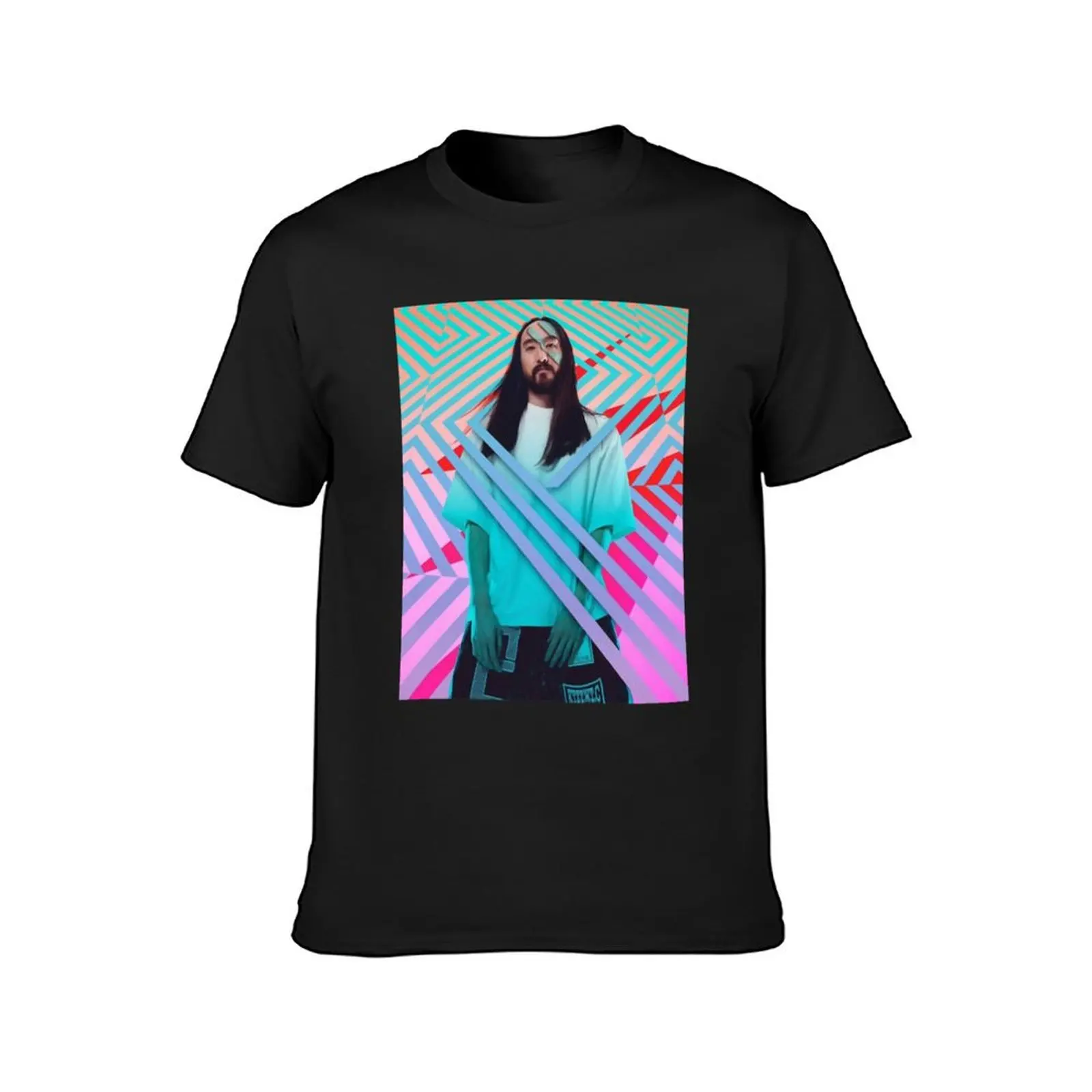 DJ Steve Aoki T-Shirt animal prinfor boys heavyweights graphics summer tops men clothes