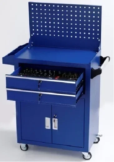 Metal Tool Box Tool Trolley Toolbox Cabinets Rolling Tool Chest with Wheels for HY-002