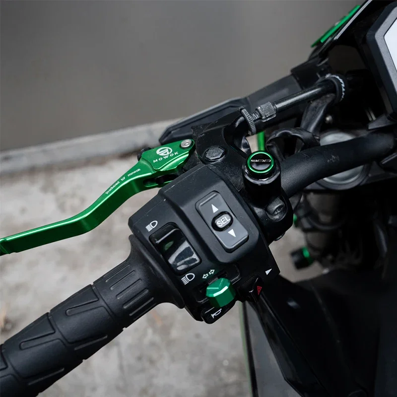 สําหรับ Kawasaki Z900 Z650 Ninja650 Z900RS Z900SE Z 900 650 อุปกรณ์เสริมรถจักรยานยนต์ด้านหลังกระจกปลั๊กสกรูฝาครอบหมวก