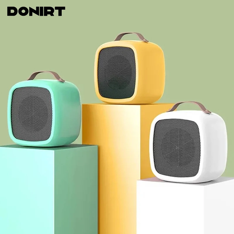 

500 Вт настольный обогреватель теплого воздуха портативный быстрый нагрев легкий интеллектуальный термостат защита от перегрева офисный бытовой