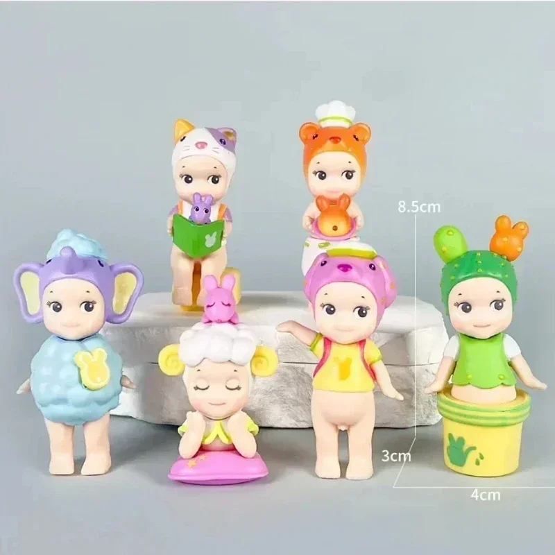 Blind Box Figuur Angel Hippers Animal Easter Series Anime Figuren Ornamenten Poppen Kerstcadeau Desktop Ornament