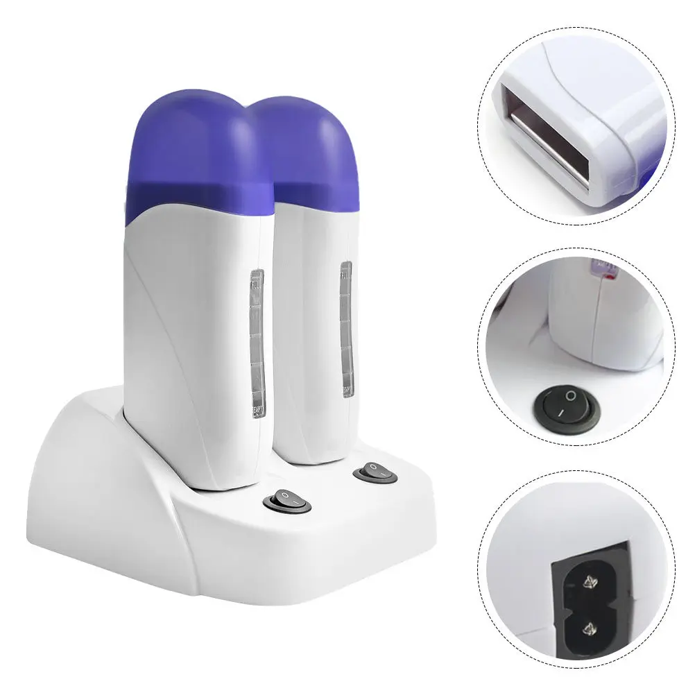 Female Wax Device Home Waxing Kits for Women Electric Melt Burner Melting Container