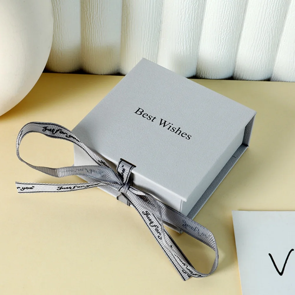 Gift Packaging Box High Quality Flip Jewelry Box Jewelry Box Compact Necklace Organizer For Home Travel Jewelry Storage