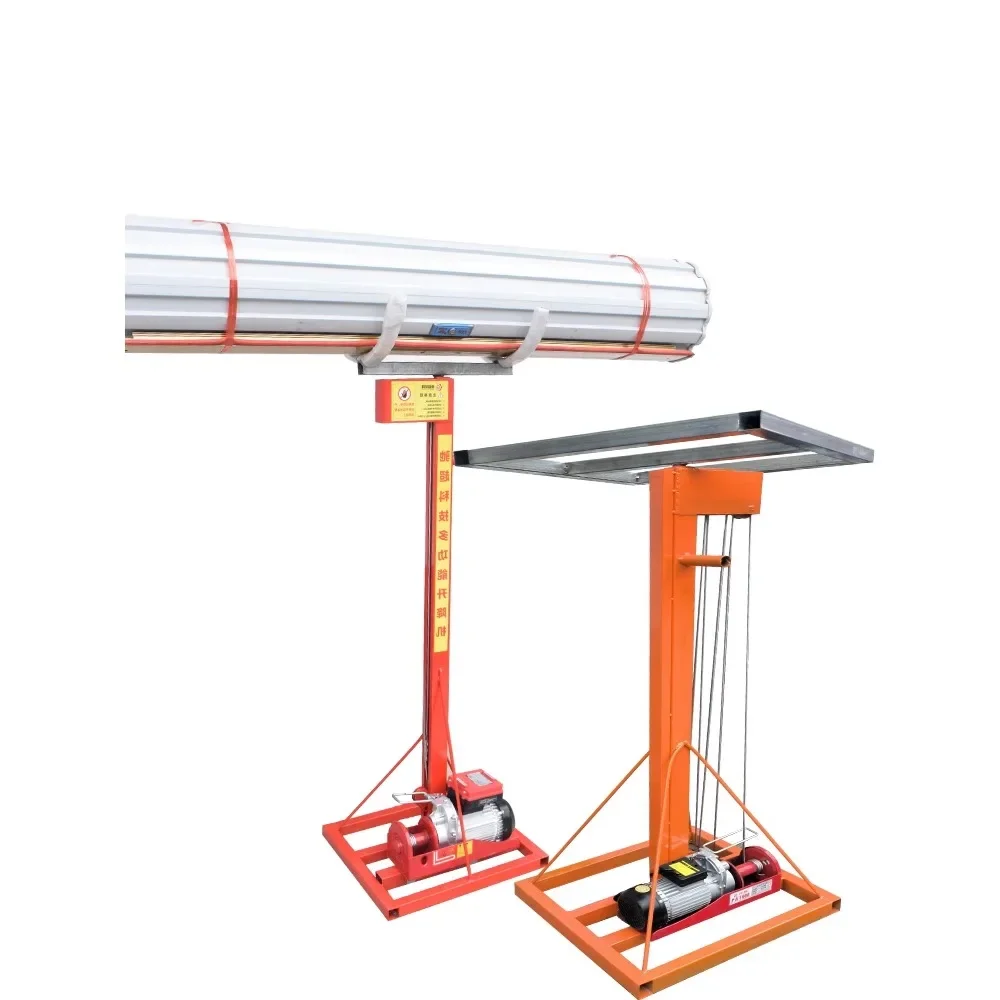 

Rolling shutter gate lifting hoist exhaust duct lifting machine