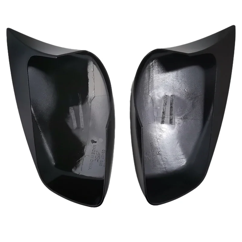 2pcs Rearview Mirror Cover Carbon Fiber Style CW-BW-M12-RPLMT Fit for BMW E60 E61 E63 E64 2003 2004 2005 2006 2007 2008 ABS