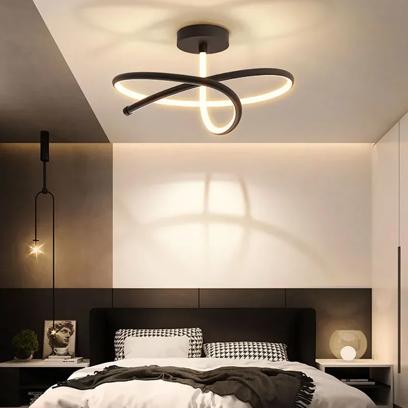 

Modern LED Ceiling Light For Bedroom Living Dining Room Study Balcony Luxury Chandelier Home Decoration Lighting Fixture Luster