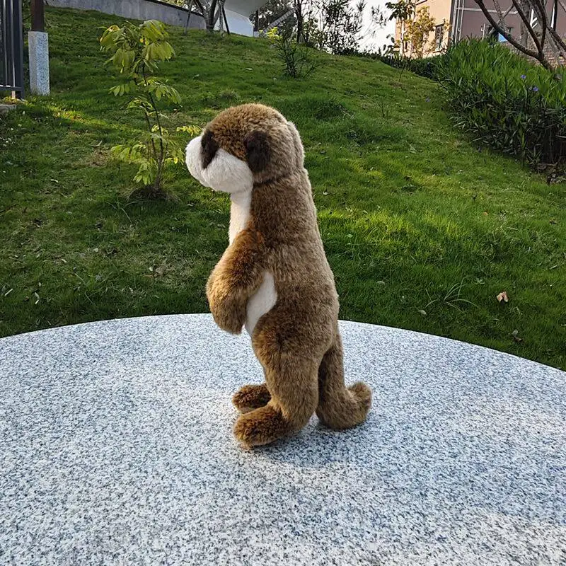 

Cute Mongoose Figurine Simulated Animal Toy Mongoose Raccoon Plush Toy Early Education Item Lifelike Animals Doll Kawaii Gifts
