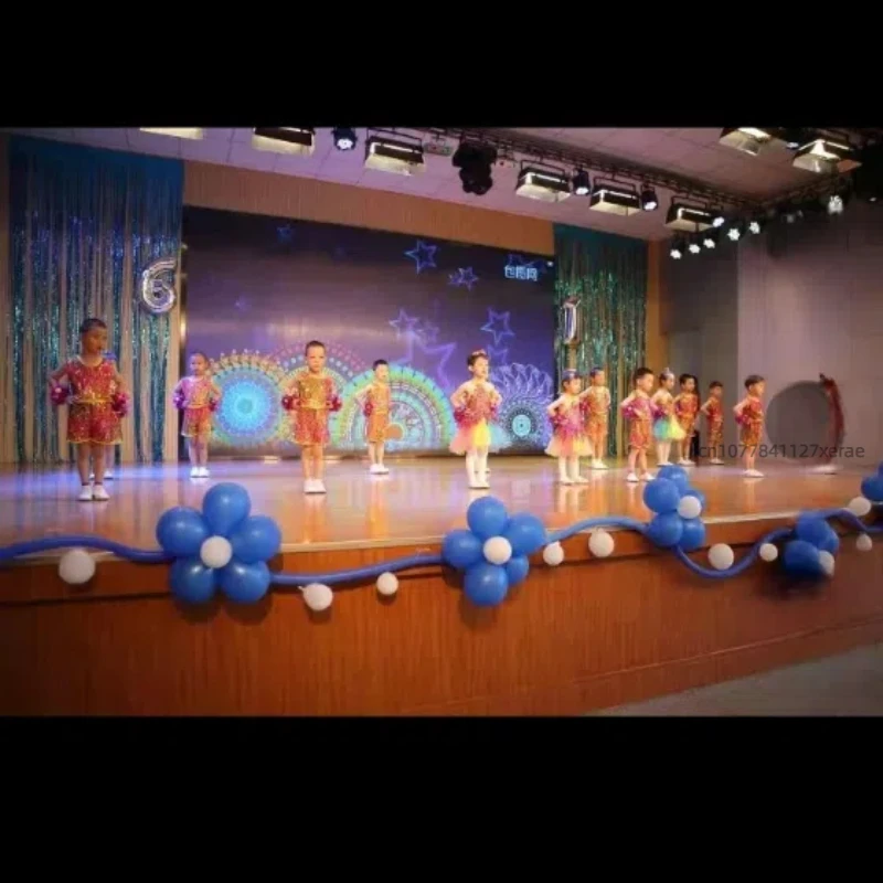 Children's Jazz Dance Performance Costume, Girls' Fluffy Princess Dress, Sequined Gauze Dress, Stage Performance Costume