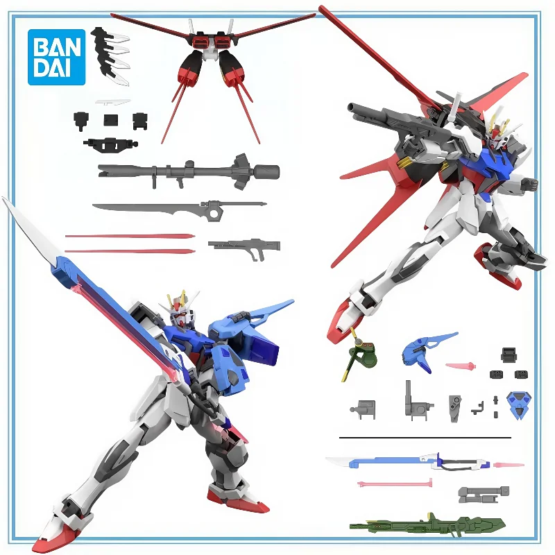 

BANDAI Original in Stock Gundam EG OPTION PARTS SET GUNPLA 01(AILE STRIKER) 02(LAUNCHER STRIKER&SWORD STRIKER) Gifts Toys Model